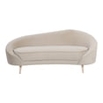 thumbnail image 1 of Ilios Innova | Sofá Querétaro Beige de Diseño Curvo Moderno para Sala, Minimalista, 3 Plazas con Estructura de Madera Resistente y Tapicería, Estilo Contemporáneo, 1 of 9