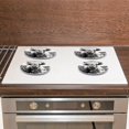 thumbnail image 5 of Metal Stove Burner Covers 4 Pcs Metal Round Stove Burner Covers 8Inch And 10Inch ,black and white cow Exquisite, for Home Decor Cooktop Decorative, 5 of 6