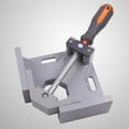 thumbnail image 5 of TUIBELYN 90 Degree Right Angle Clamp for Woodworking Single Handle 2- Fixture Clamp Adjustable Aluminum Alloy Corner Vise for Drilling Furniture Installing Woodwork Framing, 5 of 8
