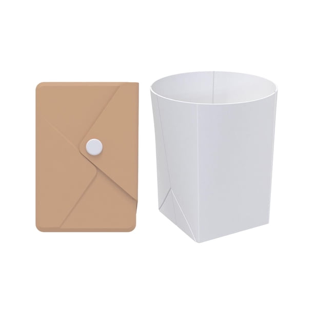 Taza plegable de silicona de 250 ml, ideal para camping y uso versátil con bolsa de almacenamiento. Caqui