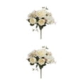 thumbnail image 1 of Ounissouiy Ramo de flores artificiales, cabezas falsas, rosas, ramo de casa, decoración de boda Type2 NO2, 1 of 6