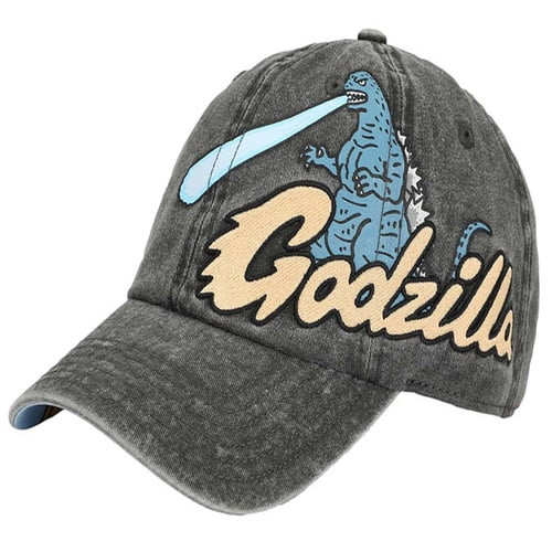 Godzilla Pigment Dye Embroidered Dad 