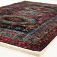 thumbnail image 6 of Alfa Rich 5x7 Area Rugs, Ultra-Thin Oriental Purple Multi Color Rug, Non-Slip Machine Washable, Easy Clean, Pet Friendly Rugs, 6 of 6