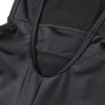 thumbnail image 3 of Pantalón con pechera de acolchado en gel 3D Mallas con pechera Negro Blanco XXL shamjiam Pantalones con peto de ciclismo, 3 of 9