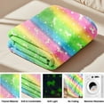 thumbnail image 4 of Syenlll Glow in The Dark Blanket for Kids, Soft Luminous Blanket, 50x60 inch Throw Blanket for Toddlers Age 3-12, Pony 2, 4 of 8