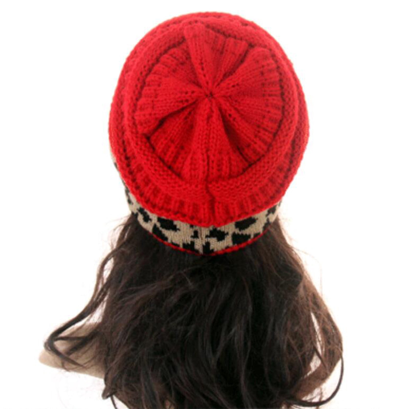 Bonnet Femme AJS - Tricot Fin - Hiver/Automne - 55-58cm - 90% Acrylique 10% Laine