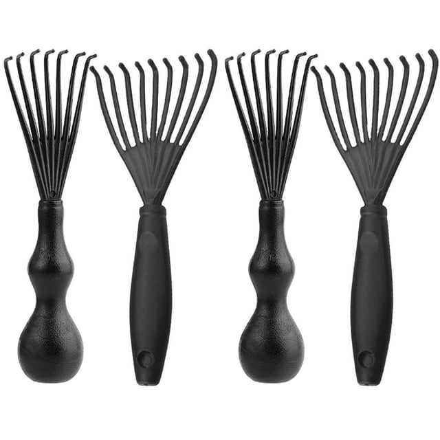 SHISUYAN 4Pcs Comb Cleaner Hair Removal Brush Tool Scalp Cleaning Combs Hairbrush Cleaning Rake Combs