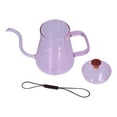 thumbnail image 2 of Large Capacity Long  Kettle - Heat , Easy To  Coffee Pot For Home, Office -  Borosilicate Glass, 2 of 8