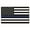 7x12 Thin Blue, variant on Magnet Me Up Reversed Thin Blue Line American Flag Vinyl Automotive Magnet, 7x12 inches
