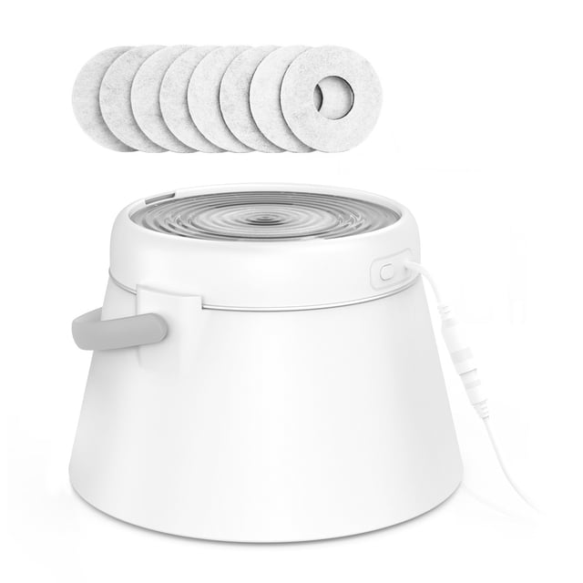 PB-16 DADDYPET Fuente de agua para gatos, acero inoxidable, indicador LED inteligente ultra sil Romacci Dispensador de agua para mascotas