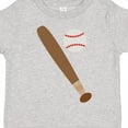 thumbnail image 4 of Inktastic Baseball Bat and Ball Boys or Girls Toddler T-Shirt, 4 of 5