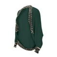 thumbnail image 5 of Womens Shawls, Duoif Versatile Rainbow Knit Cardigan Sweater Shawl Wraps for Women Army Green, 5 of 7
