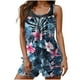 thumbnail image 2 of Trajes de baño tankini para mujer Traje de baño conservador para mujer Traje de baño estampado Plus Boyshort de dos piezas dividido Traje de baño de dos piezas para mujer, 2 of 6