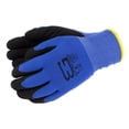 thumbnail image 3 of Better Grip Winter Insulated Double Lining Rubber Coated Work Gloves, 3 pairs/pack, Blue/Extra Large, 3 of 5