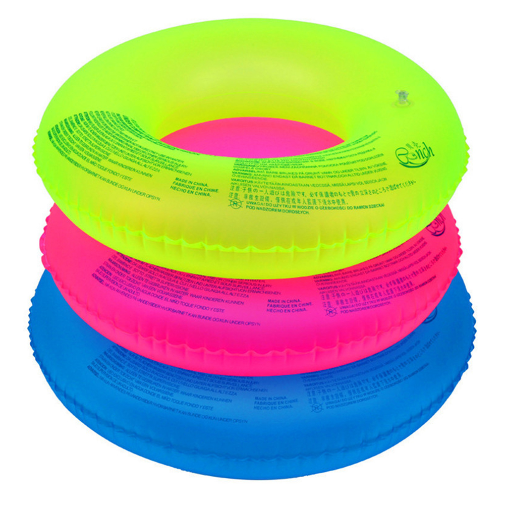 Peggybuy Inflatable Swim Ring Tube for Baby Kid Adult Fluorescent Pool Float (80) Walmart Canada