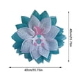 thumbnail image 3 of Ramiter Rabbit Easter Wreath Rabbit Decorations Cloth Wall Hanging Sites Layout Props, 3 of 5