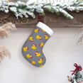 thumbnail image 6 of Honeii Christmas hat duck for Christmas Stocking,Large Xmas Stocking,Holiday and Family Stocking for Fireplace Christmas Holiday Party Decoration, 6 of 7