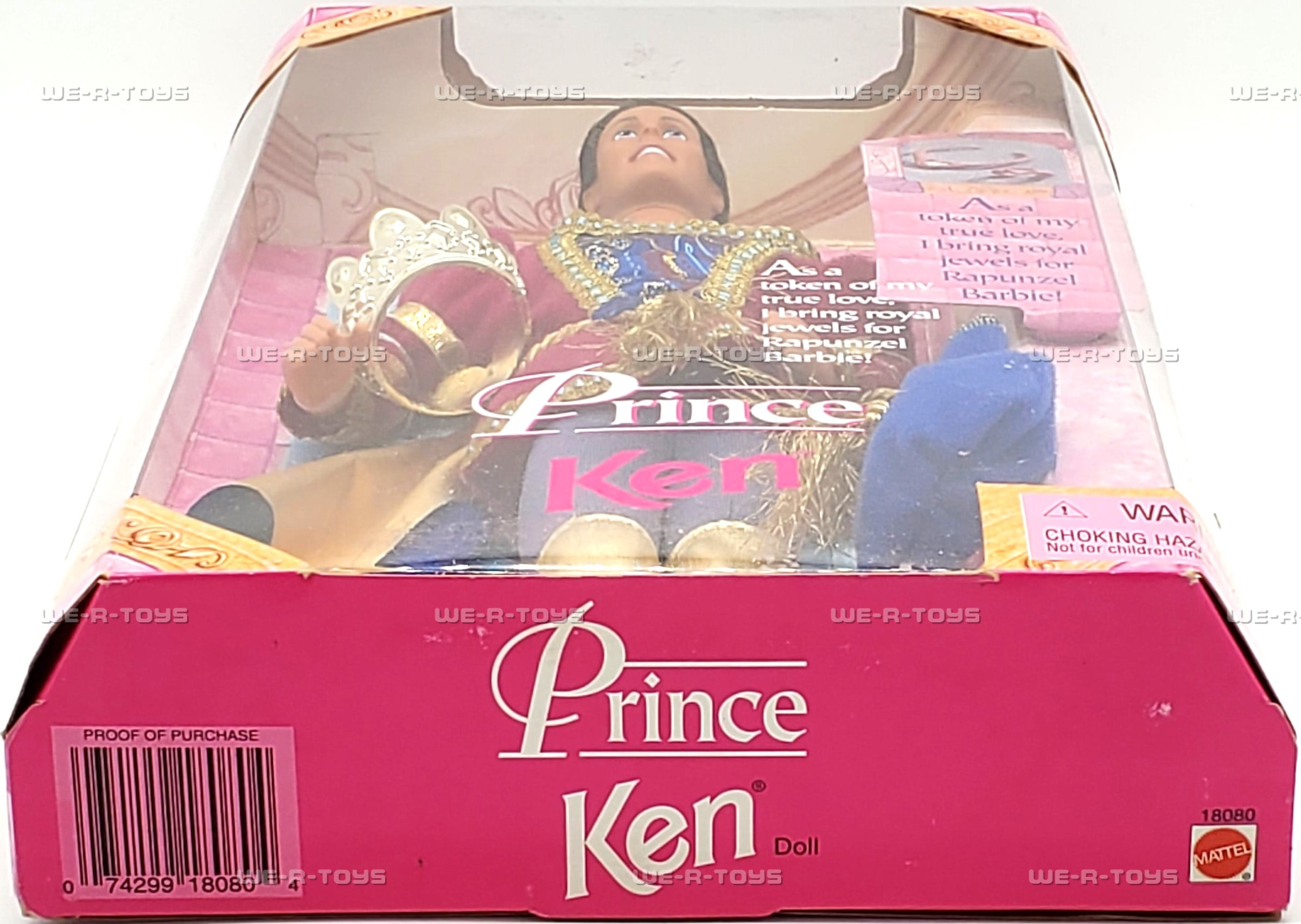 Barbie Rapunzel Prince Ken Doll 1997 Mattel 18080