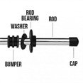 thumbnail image 3 of 16Pcs Table Football Rod Cover End Caps Rubber Soccer Foosball Accessories, 3 of 5