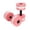 Pink, variant on Aquatic Dumbells Set of 2 Water Dumbells Pool Resistance Water Weight Water Aerobics High-Density EVA-Foam Pool Fitness