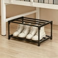 thumbnail image 6 of Stackable Small Shoe Rack, 2 Tier Shoe Rack Organizer for Front Door Entrance and Entryway, Standing Shoe Shelf Storage for Closet Bedroom, 6 of 6