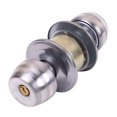 thumbnail image 2 of Ball Keyed Entry Door Knob Lock Stainless Steel Door Lock Bedroom Door Lock Toilet Door Lock (Center Distance 60mm), 2 of 8