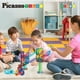 thumbnail image 4 of Marble Run Toy PicassoTiles PTG60 con 60 piezas de azulejos magnéticos, 4 of 7