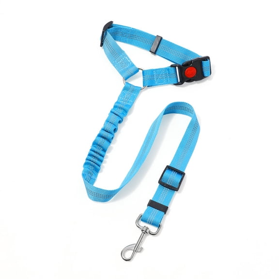 Avernio Dog Seat Belt Fuzzygo Adjustable Dog Car Sa Fe T Y Seat Belt & Leash Fuzzy Go Dog Seat Belt Harness For Car 2 In 1 Pet Car Leash Headrest Restraint Dog Sa Fe T Y Tether Fixing Clip