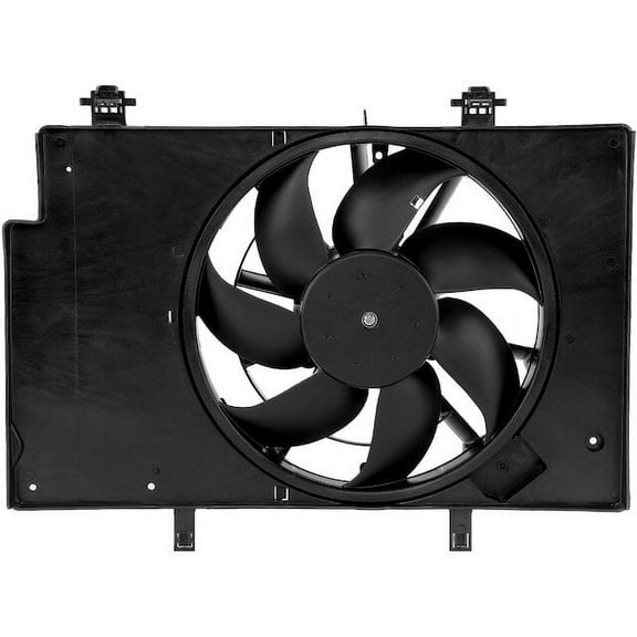 Radiator Fan Assembly 1 - Compatible with 2011 - 2019 Ford Fiesta 2012 2013 2014 2015 2016 2017 2018