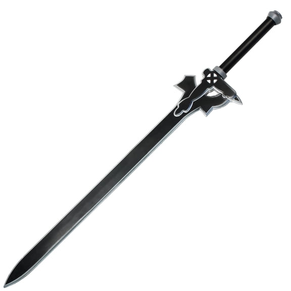 Armory Replicas Kirito's Elucidator Foam Sword - Shingeki no Kyojin Fantasy Foam Sword Ideal for LARP, Halloween Costumes, Cosplay