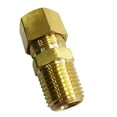 thumbnail image 2 of Legines Adaptador macho de compresión de latón, tubo de 1/8" OD x 1/8" NPT macho, paquete de 2, 2 of 5