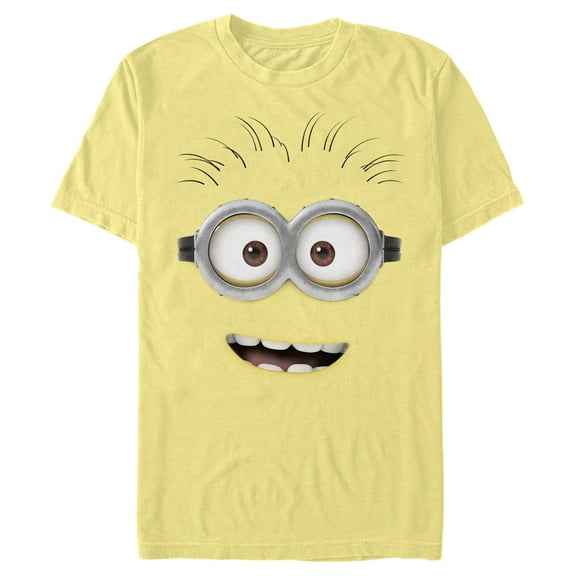 Men's Despicable Me Minions Big Face Tom Big Face Graphic Tee Banana Small