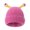G, variant on Frog Knitted Hat with Light-Up Eyes Retractable Antennas Soft Warm Beanie for Street Wear Outdoor Activities Costume Parties Novelty Winter Hat Flashing LED Fashion Accessory