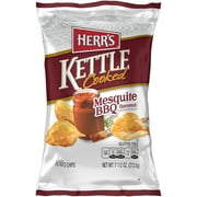Herr's Kettle Cooked Mesquite BBQ Potato Chips, 7.5 oz.