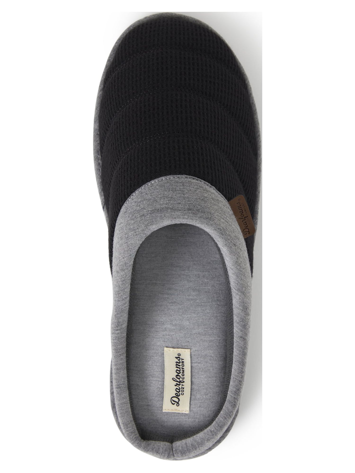 Dearfoams Men's Cozy Comfort Bound Knit Clog Slippers photo 6
