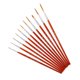 thumbnail image 2 of AURARMLET 1Jgo Pluma De Dibujo Y Pintura Con Mango Color Rojo Para Uso Profesional Y Aficionados, 2 of 7
