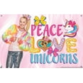 thumbnail image 4 of Jojo Siwa - Peace Love Unicorns Wall Poster with Push Pins, 14.725" x 22.375", 4 of 6