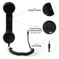 thumbnail image 4 of Combiné de Téléphone Cellulaire§combiné de Téléphone pour Cellulaire§compliqué de Téléphone Rétro§récepteur de Téléphone Rétro§combiné pour Mobile§combiné Rétro 3,5 mm Combiné de Téléphone Cellulaire USB‐C Anti‐radiation, 4 of 8