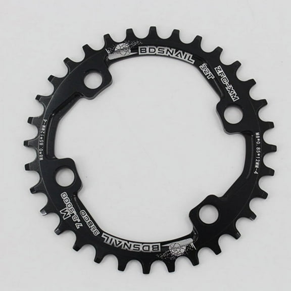 Snail 96Bcd 32-38T Bike Bicycle Chainring Chain Wheel Circular Disc Black 34T
