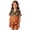 80Brick Red118, variant on XAOFW Girls Halloween Pajamas Pumpkin Printed Short Sleeve Button Down Shirts Shorts Toddler Kids Fall Winter Soft Cute Sleepwear 2-3 Years