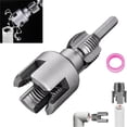 thumbnail image 1 of YYV Plumbing Tools 4 In 1 Pipe Wrench Threader Integrated 1 2 And 3 4 Inch Water Pipe Internal External Threading Multifunctional Pipe Tool Plumbing Tools 4 In 1, 1 of 9