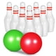 thumbnail image 1 of Juego de Mini bolos para decoración de casa de muñecas, accesorios, juego de bolos, modelo de decoración, 1 Juego, 1 of 8
