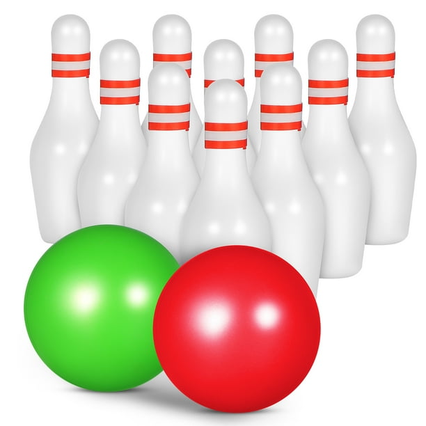 Juego de Mini bolos para decoración de casa de muñecas, accesorios, juego de bolos, modelo de decoración, 1 Juego
