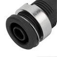 thumbnail image 3 of 50Pcs Banana Socket 4mm High Current Discharge Long Service Life Good Transmission Electrical Test AccessoriesBlack, 3 of 5
