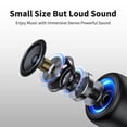 thumbnail image 3 of Altavoz Bluetooth portátil Bobtot resistente al agua con 20 horas de reproducción, 3 of 7