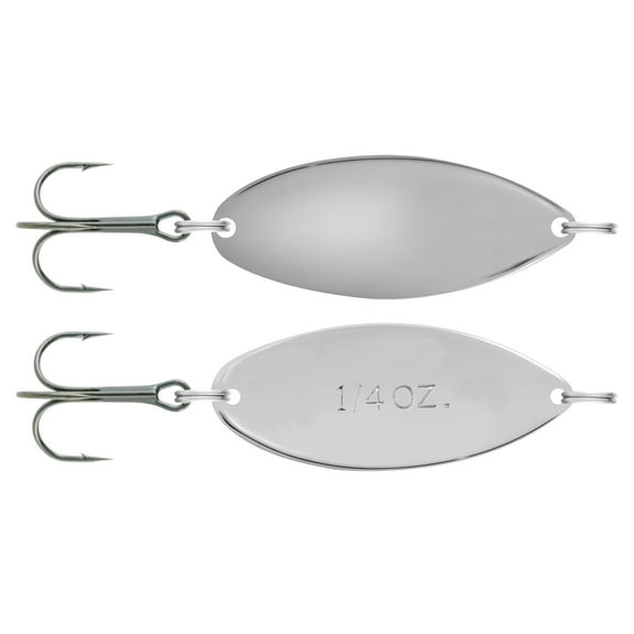 South Bend Shud-L-Spoon 1/4oz Chrome, Spoon