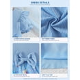 thumbnail image 6 of IPIO Toddler Girls Butterfly Mesh Dress, Princess Birthday Dress with Puff Sleeves for Summer Party, Everyday Wear 3-4 blue, 6 of 7