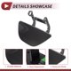 thumbnail image 4 of Tapa de boquilla del lavaparabrisas del faro del lado izquierdo delantero para BMW 535i GT 2010-2017, tapa de recorte del parachoques número 51117248063, plástico gris, 4 of 7