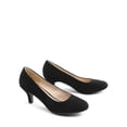 thumbnail image 4 of Zapatos de Tacón "DREAM PAIRS" para Mujer LUVLY Nubuck Negro Talla 10, 4 of 7
