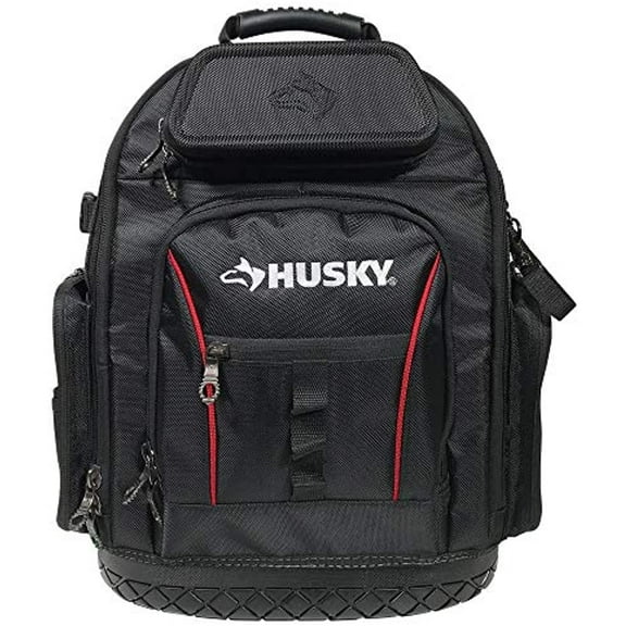 Husky 16 in. Pro Tool Backpack, Black